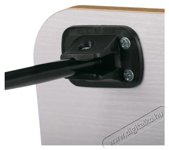 HOMEPRO Autronic &Ouml;sszecsukhat&oacute; laptop asztal, t&ouml;lgyfa, fekete f&eacute;m Iroda &eacute;s sz&aacute;m&iacute;t&aacute;stechnika - Egy&eacute;b sz&aacute;m&iacute;t&aacute;stechnikai term&eacute;k - 522011