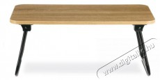 HOMEPRO Autronic &Ouml;sszecsukhat&oacute; laptop asztal, t&ouml;lgyfa, fekete f&eacute;m - Iroda &eacute;s sz&aacute;m&iacute;t&aacute;stechnika - Egy&eacute;b sz&aacute;m&iacute;t&aacute;stechnikai term&eacute;k - 522011