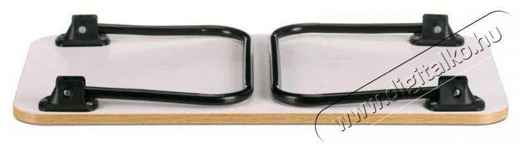 HOMEPRO Autronic &Ouml;sszecsukhat&oacute; laptop asztal, t&ouml;lgyfa, fekete f&eacute;m Iroda &eacute;s sz&aacute;m&iacute;t&aacute;stechnika - Egy&eacute;b sz&aacute;m&iacute;t&aacute;stechnikai term&eacute;k - 522011