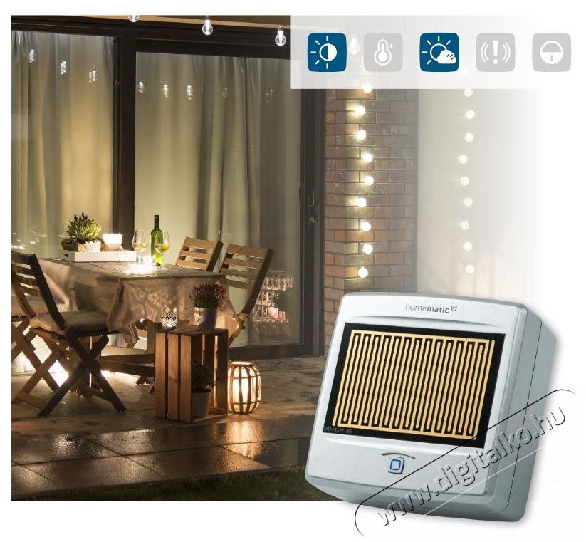 Homematic IP  eső&eacute;rz&eacute;kelő - HmIP-SRD &Uacute;jdons&aacute;gok - &Uacute;j term&eacute;kek - 519460
