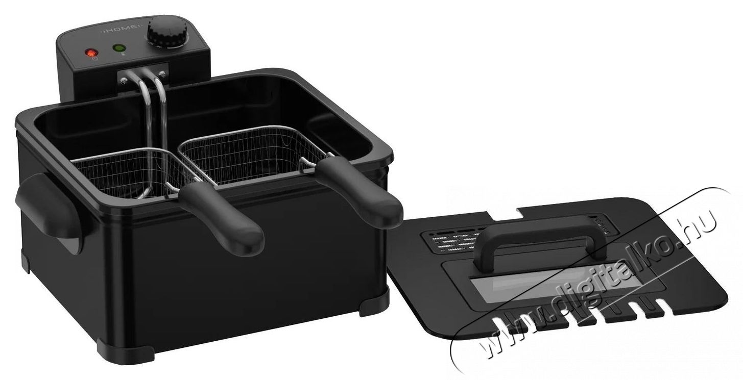 HOME DF-G360B Deep Fry Max Olajs&uuml;tő Konyhai term&eacute;kek - Konyhai kisg&eacute;p (s&uuml;t&eacute;s / főz&eacute;s / hűt&eacute;s / &eacute;telk&eacute;sz&iacute;t&eacute;s) - Olajs&uuml;tő - 540039