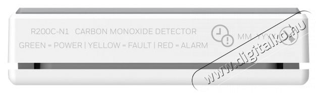 Honeywell R200C-N2 CO Sz&eacute;nmonoxid &eacute;rz&eacute;kelő H&aacute;ztart&aacute;s / Otthon / K&uuml;lt&eacute;r - Biztons&aacute;gtechnika - F&uuml;st- &eacute;s sz&eacute;n-monoxid &eacute;rz&eacute;kelő - 469895