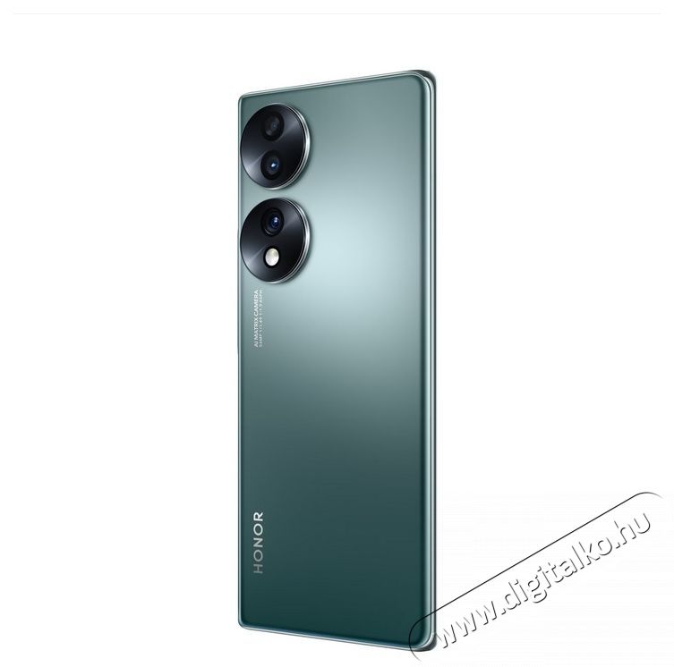 Honor 70 5G Mobiltelefon, K&aacute;rtyaf&uuml;ggetlen, 8GB RAM, 128GB, Dual SIM, Smaragdz&ouml;ld Mobil / Kommunik&aacute;ci&oacute; / Smart - Okostelefon - Android - 533506
