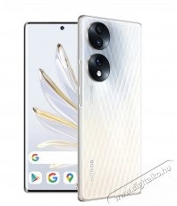 Honor 70 mobiltelefon, Dual SIM, 8 GB RAM, 128 GB, 5G, Crystal Silver Mobil / Kommunik&aacute;ci&oacute; / Smart - Okostelefon - Android - 533507