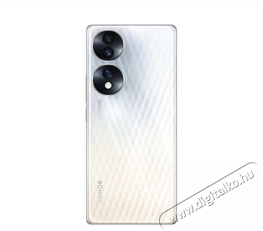 Honor 70 mobiltelefon, Dual SIM, 8 GB RAM, 128 GB, 5G, Crystal Silver Mobil / Kommunik&aacute;ci&oacute; / Smart - Okostelefon - Android - 533507