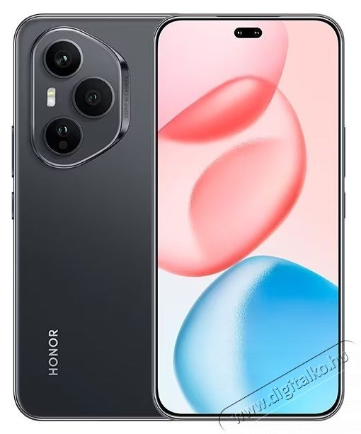 Honor 400 Pro Mobiltelefon, Dual SIM, 12 GB RAM, 512 GB ROM, &Eacute;jfekete + HONOR Choice Earbuds X7e Active Mobil / Kommunik&aacute;ci&oacute; / Smart - Okostelefon - Android - 533505