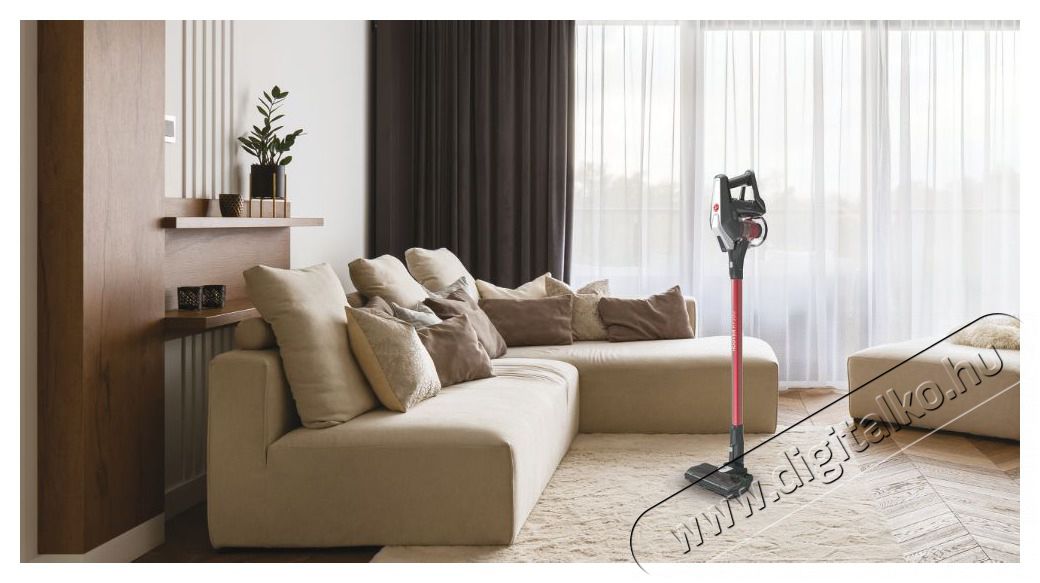 Hoover HF322TH 011 sz&uuml;rke-piros akkumul&aacute;toros &aacute;ll&oacute; porsz&iacute;v&oacute; H&aacute;ztart&aacute;s / Otthon / K&uuml;lt&eacute;r - Porsz&iacute;v&oacute; / takar&iacute;t&oacute;g&eacute;p - K&eacute;zi / &aacute;ll&oacute; porsz&iacute;v&oacute; - 399816