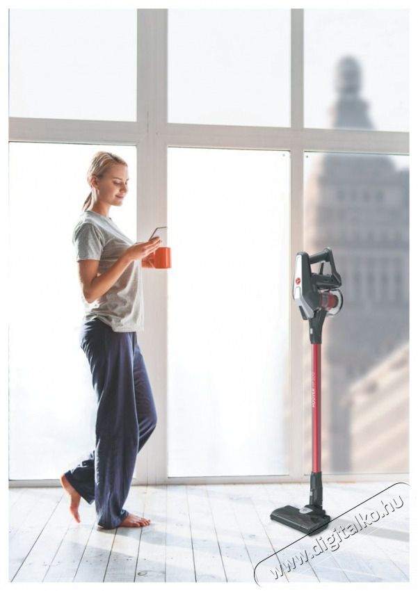 Hoover HF322TH 011 sz&uuml;rke-piros akkumul&aacute;toros &aacute;ll&oacute; porsz&iacute;v&oacute; H&aacute;ztart&aacute;s / Otthon / K&uuml;lt&eacute;r - Porsz&iacute;v&oacute; / takar&iacute;t&oacute;g&eacute;p - K&eacute;zi / &aacute;ll&oacute; porsz&iacute;v&oacute; - 399816