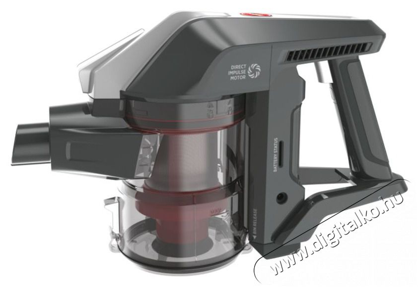 Hoover HF322TH 011 sz&uuml;rke-piros akkumul&aacute;toros &aacute;ll&oacute; porsz&iacute;v&oacute; H&aacute;ztart&aacute;s / Otthon / K&uuml;lt&eacute;r - Porsz&iacute;v&oacute; / takar&iacute;t&oacute;g&eacute;p - K&eacute;zi / &aacute;ll&oacute; porsz&iacute;v&oacute; - 399816