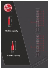 Hoover HWCB 15/1 H-WINE 300 Konyhai term&eacute;kek - Hűtő, fagyaszt&oacute; (be&eacute;p&iacute;thető) - Borhűtő - 509806