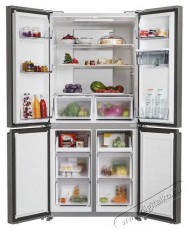 Hoover HHCR3818EWPL Konyhai term&eacute;kek - Hűtő, fagyaszt&oacute; (szabadon&aacute;ll&oacute;) - Amerikai t&iacute;pus&uacute; Side By Side hűtő - 509339