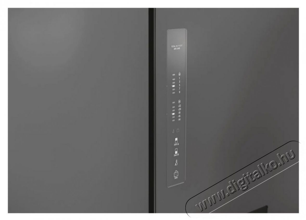 Hoover HHCR3818EWPL Konyhai term&eacute;kek - Hűtő, fagyaszt&oacute; (szabadon&aacute;ll&oacute;) - Amerikai t&iacute;pus&uacute; Side By Side hűtő - 509339