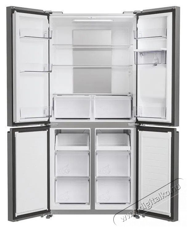 Hoover HHCR3818EWPL Konyhai term&eacute;kek - Hűtő, fagyaszt&oacute; (szabadon&aacute;ll&oacute;) - Amerikai t&iacute;pus&uacute; Side By Side hűtő - 509339