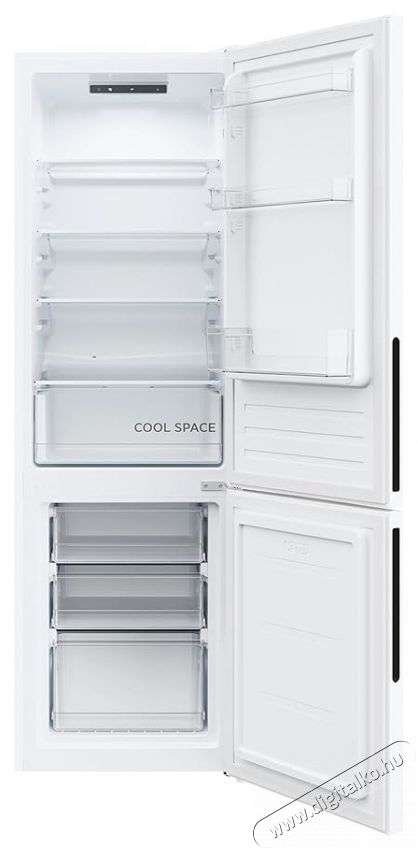 Hoover HOCT3L517EW2 Konyhai term&eacute;kek - Hűtő, fagyaszt&oacute; (szabadon&aacute;ll&oacute;) - Alulfagyaszt&oacute;s kombin&aacute;lt hűtő - 509345