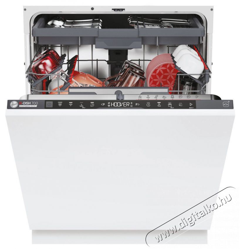 Hoover HI 6B4S1PTA H-DISH 700 Norm&aacute;l (60cm) be&eacute;p&iacute;thető mosogat&oacute;g&eacute;p Konyhai term&eacute;kek - Mosogat&oacute;g&eacute;p - Norm&aacute;l (60cm) be&eacute;p&iacute;thető mosogat&oacute;g&eacute;p - 527320