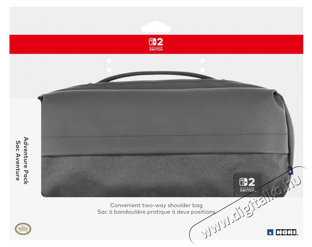 HORI Adventure Pack Nintendo Switch 2 Official v&aacute;llp&aacute;ntos sz&uuml;rke t&aacute;ska Iroda &eacute;s sz&aacute;m&iacute;t&aacute;stechnika - J&aacute;t&eacute;k konzol - Kieg&eacute;sz&iacute;tő - 516046