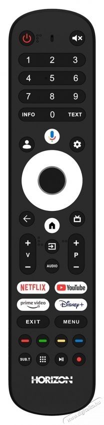 Horizon 43HL7590U/D LED Smart telev&iacute;zi&oacute;, 109 cm, Google TV, 4K Ultra HD, Dolby Atmos, F energiaoszt&aacute;ly, fekete Telev&iacute;zi&oacute;k - LED telev&iacute;zi&oacute; - UHD 4K felbont&aacute;s&uacute; - 535327