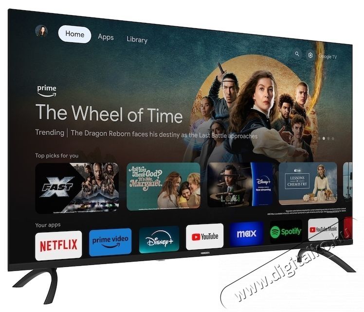 Horizon 40HL7590F/D LED TV, 101 cm, Smart Google TV, Full HD, E energiaoszt&aacute;ly Telev&iacute;zi&oacute;k - LED telev&iacute;zi&oacute; - 720p HD Ready felbont&aacute;s&uacute; - 535316