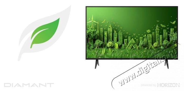 Horizon 43HL4330F/C LED Telev&iacute;zi&oacute;, 109 cm, Smart, Full HD, E energiaoszt&aacute;ly Telev&iacute;zi&oacute;k - LED telev&iacute;zi&oacute; - 1080p Full HD felbont&aacute;s&uacute; - 535318