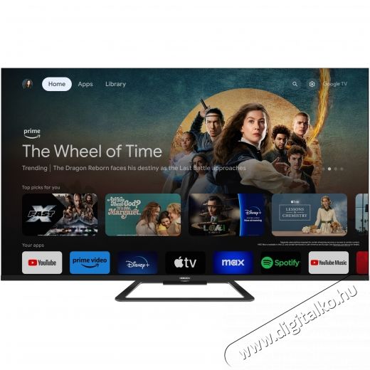 Horizon 43HQ8590U/D QLED TV, 109 cm, Smart Google TV, 4K Ultra HD, F energiaoszt&aacute;ly Telev&iacute;zi&oacute;k - OLED telev&iacute;zi&oacute; - UHD 4K felbont&aacute;s&uacute; - 535321