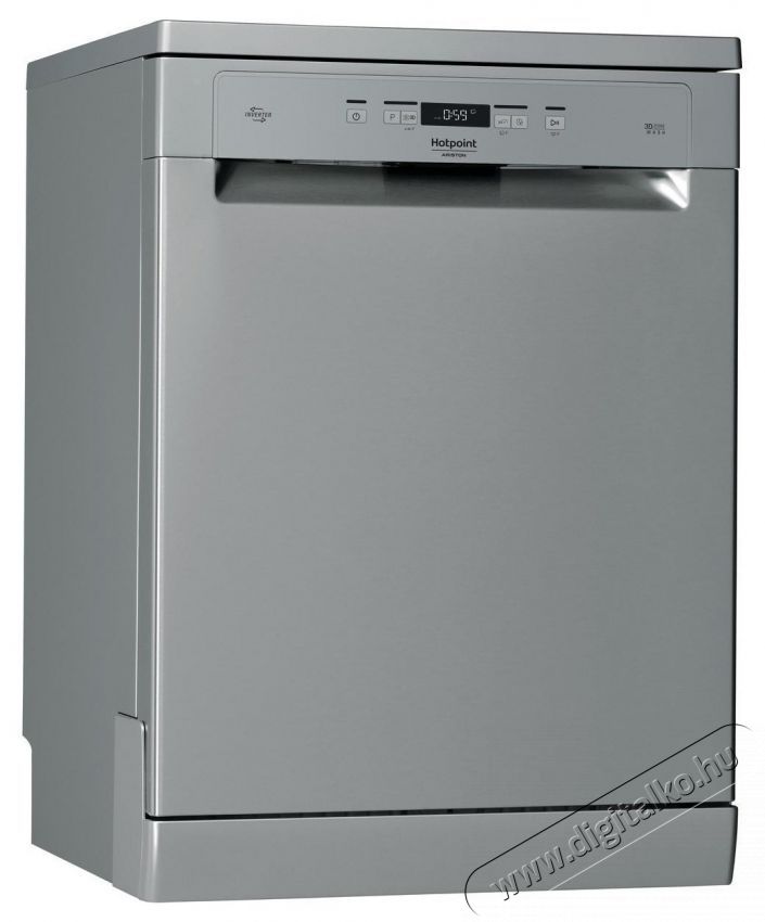Hotpoint HFC3C41CWX Mosogat&oacute;g&eacute;p, Rozsdamentes ac&eacute;l Konyhai term&eacute;kek - Mosogat&oacute;g&eacute;p - Norm&aacute;l (60cm) szabadon&aacute;ll&oacute; mosogat&oacute;g&eacute;p - 535329