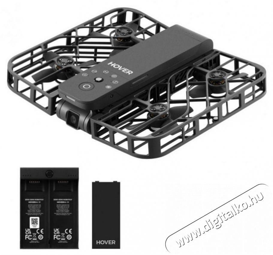HOVERAir X1 Combo black F&eacute;nyk&eacute;pezőg&eacute;p / kamera - Dr&oacute;n - Dr&oacute;n - 524963