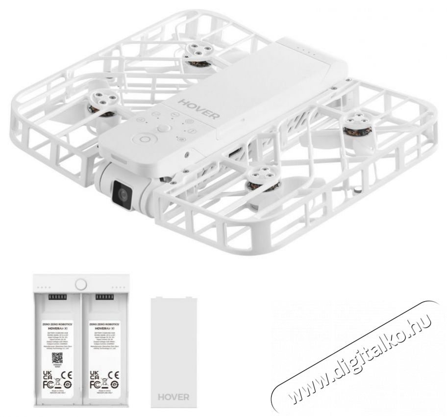 HOVERAir X1 Combo white F&eacute;nyk&eacute;pezőg&eacute;p / kamera - Dr&oacute;n - Dr&oacute;n - 524964
