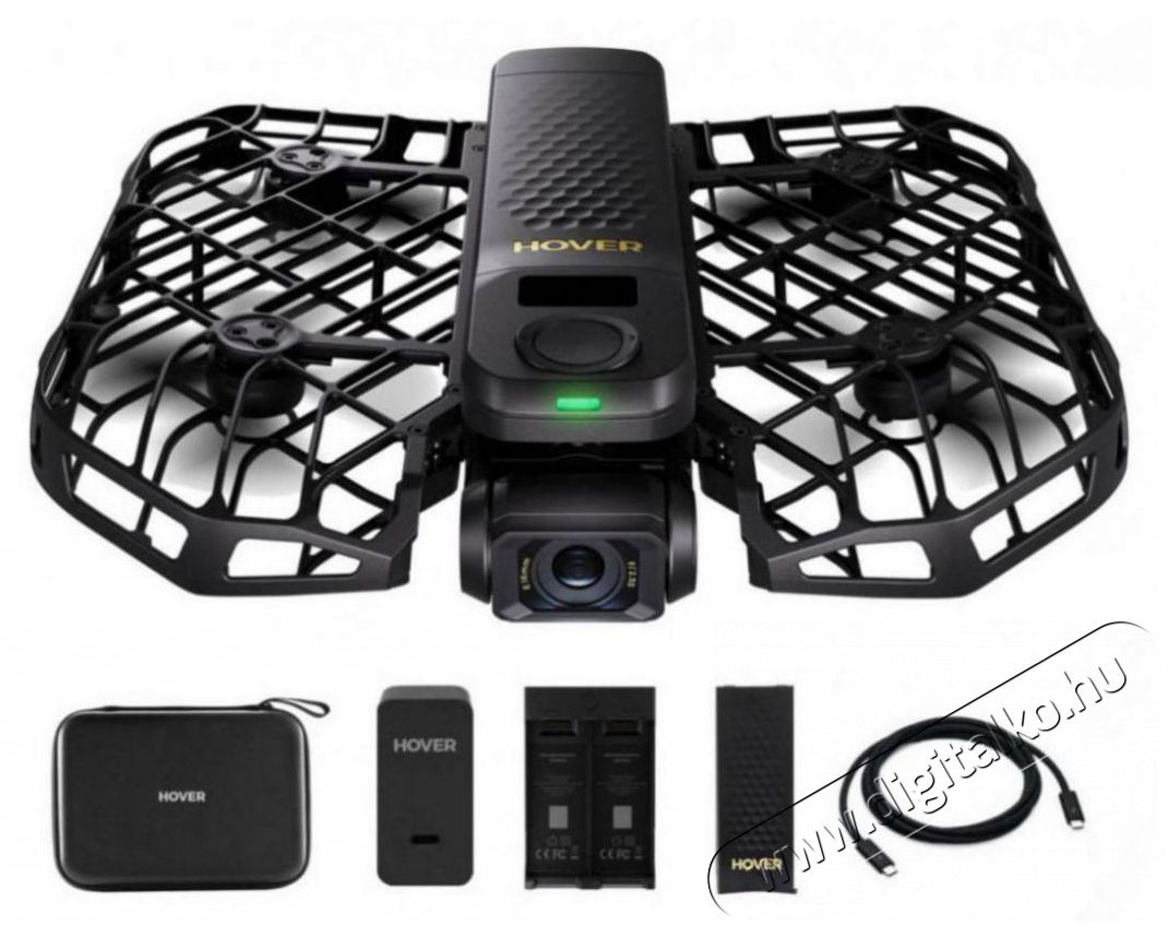 HOVERAir X1 Pro Basic Combo black F&eacute;nyk&eacute;pezőg&eacute;p / kamera - Dr&oacute;n - Dr&oacute;n - 524962