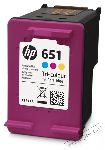 HP C2P11AE (651) H&aacute;romsz&iacute;nű tintapatron Iroda &eacute;s sz&aacute;m&iacute;t&aacute;stechnika - Nyomtat&oacute; - Kieg&eacute;sz&iacute;tő - 393245
