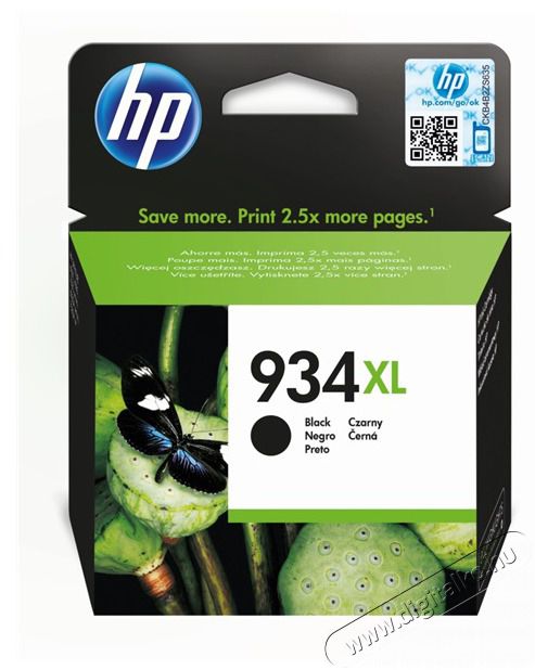 HP C2P23AE (934XL) fekete nagykapac&iacute;t&aacute;s&uacute; tintapatron Iroda &eacute;s sz&aacute;m&iacute;t&aacute;stechnika - Nyomtat&oacute; - Kieg&eacute;sz&iacute;tő - 393227