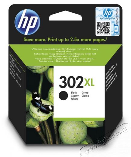 HP F6U68AE (302XL) fekete tintapatron Iroda &eacute;s sz&aacute;m&iacute;t&aacute;stechnika - Nyomtat&oacute; - Kieg&eacute;sz&iacute;tő - 393228