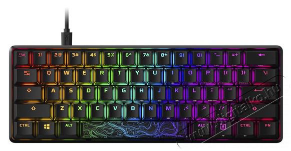 HP HyperX Alloy Origins 60 mechanikus US gamer billentyűzet Iroda &eacute;s sz&aacute;m&iacute;t&aacute;stechnika - Billentyűzet / billentyűzet szett - Vezet&eacute;kes - 393460
