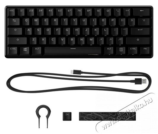 HP HyperX Alloy Origins 60 mechanikus US gamer billentyűzet Iroda &eacute;s sz&aacute;m&iacute;t&aacute;stechnika - Billentyűzet / billentyűzet szett - Vezet&eacute;kes - 393460