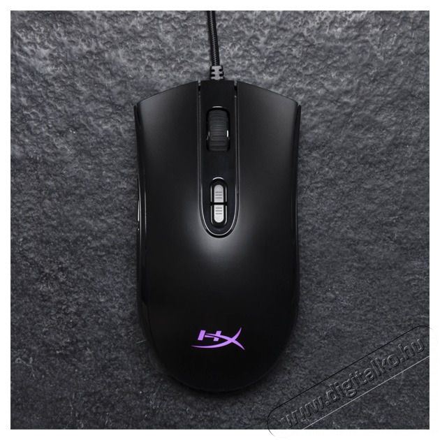 HP HyperX Pulsefire Core fekete gamer eg&eacute;r Iroda &eacute;s sz&aacute;m&iacute;t&aacute;stechnika - Eg&eacute;r - Vezet&eacute;kes eg&eacute;r - 393400