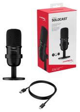 HP HyperX SoloCast gamer mikrofon Fot&oacute;-Vide&oacute; kieg&eacute;sz&iacute;tők - Mikrofon - &Eacute;nek &eacute;s hangszer mikrofon - 393119