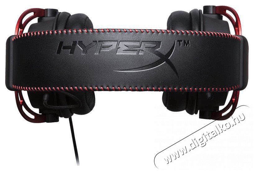 HP HyperX Cloud Alpha 3,5 Jack fekete-v&ouml;r&ouml;s gamer headset Audio-Video / Hifi / Multim&eacute;dia - F&uuml;l &eacute;s Fejhallgat&oacute;k - Fejhallgat&oacute; mikrofonnal / headset - 389755