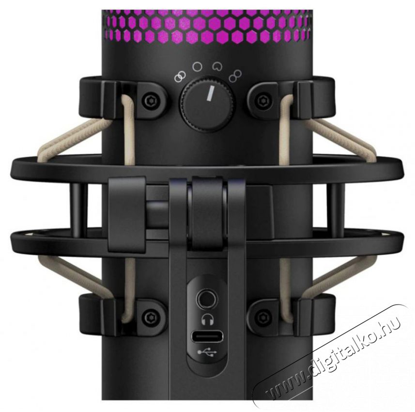 HP HyperX QuadCast S mikrofon Fot&oacute;-Vide&oacute; kieg&eacute;sz&iacute;tők - Mikrofon - &Eacute;nek &eacute;s hangszer mikrofon - 393105