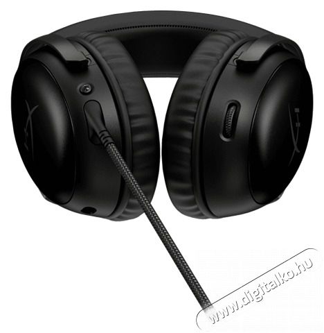 HP HyperX Cloud III fekete gamer headset Audio-Video / Hifi / Multim&eacute;dia - F&uuml;l &eacute;s Fejhallgat&oacute;k - Fejhallgat&oacute; mikrofonnal / headset - 496877