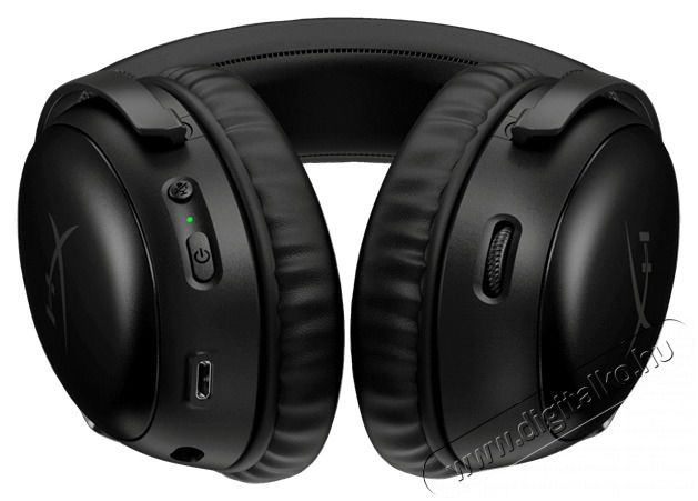 HP HyperX Cloud III Wireless fekete gamer headset Audio-Video / Hifi / Multim&eacute;dia - F&uuml;l &eacute;s Fejhallgat&oacute;k - Fejhallgat&oacute; mikrofonnal / headset - 496866