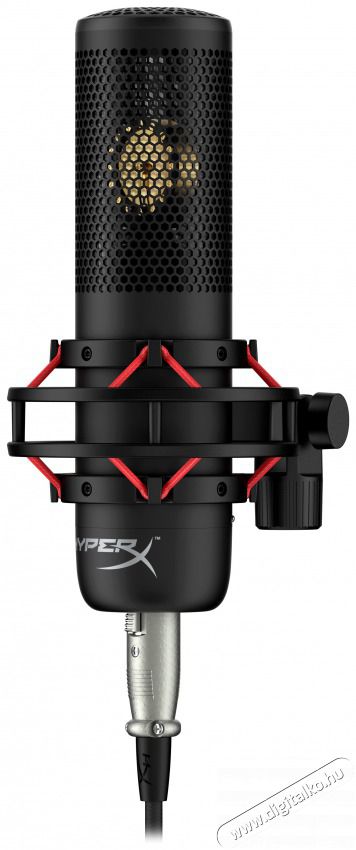 HP HyperX ProCast XLR fekete vezet&eacute;kes mikrofon Fot&oacute;-Vide&oacute; kieg&eacute;sz&iacute;tők - Mikrofon - Mikrofon r&aacute;di&oacute;knak - 514267