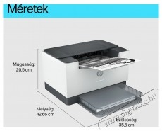 HP LaserJet M207DW Fekete-feh&eacute;r l&eacute;zer nyomtat&oacute;, A4, duplex, Ethernet, Wi-Fi Iroda &eacute;s sz&aacute;m&iacute;t&aacute;stechnika - Nyomtat&oacute; - L&eacute;zer - 532585