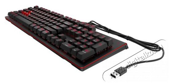 HP OMEN Encoder Cherry MX Red gamer billentyűzet - fekete Iroda &eacute;s sz&aacute;m&iacute;t&aacute;stechnika - Billentyűzet / billentyűzet szett - Vezet&eacute;kes - 380297