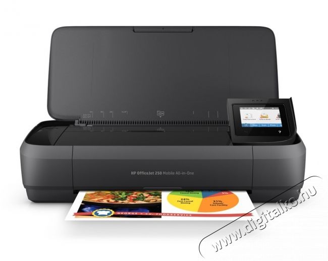 HP OfficeJet 250 mobile sz&iacute;nes tintasugaras nyomtat&oacute;, A4, Wi-Fi (CZ992A) Iroda &eacute;s sz&aacute;m&iacute;t&aacute;stechnika - Nyomtat&oacute; - Multifunkci&oacute;s (tintasugaras) - 532605