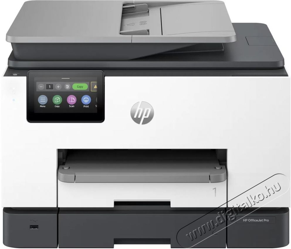 HP OfficeJet Pro 9132e (404M5B) T&ouml;bbfunkci&oacute;s tintasugaras nyomtat&oacute;, A4, sz&iacute;nes, 25 oldal/perc, Duplex, USB, H&aacute;l&oacute;zat, Vezet&eacute;k n&eacute;lk&uuml;li, Bluetooth, Fekete/Feh&eacute;r Iroda &eacute;s sz&aacute;m&iacute;t&aacute;stechnika - Nyomtat&oacute; - Multifunkci&oacute;s (tintasugaras) - 532606