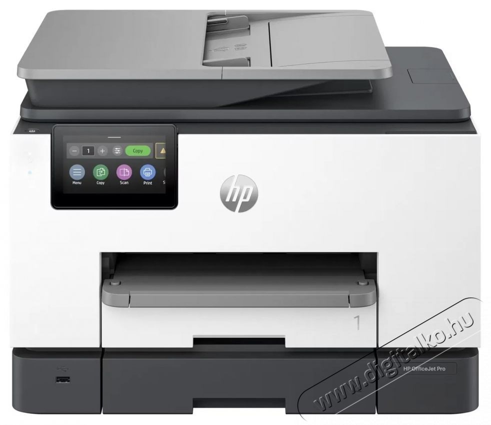 HP OfficeJet Pro 9132e (404M5B) T&ouml;bbfunkci&oacute;s tintasugaras nyomtat&oacute;, A4, sz&iacute;nes, 25 oldal/perc, Duplex, USB, H&aacute;l&oacute;zat, Vezet&eacute;k n&eacute;lk&uuml;li, Bluetooth, Fekete/Feh&eacute;r Iroda &eacute;s sz&aacute;m&iacute;t&aacute;stechnika - Nyomtat&oacute; - Multifunkci&oacute;s (tintasugaras) - 532606