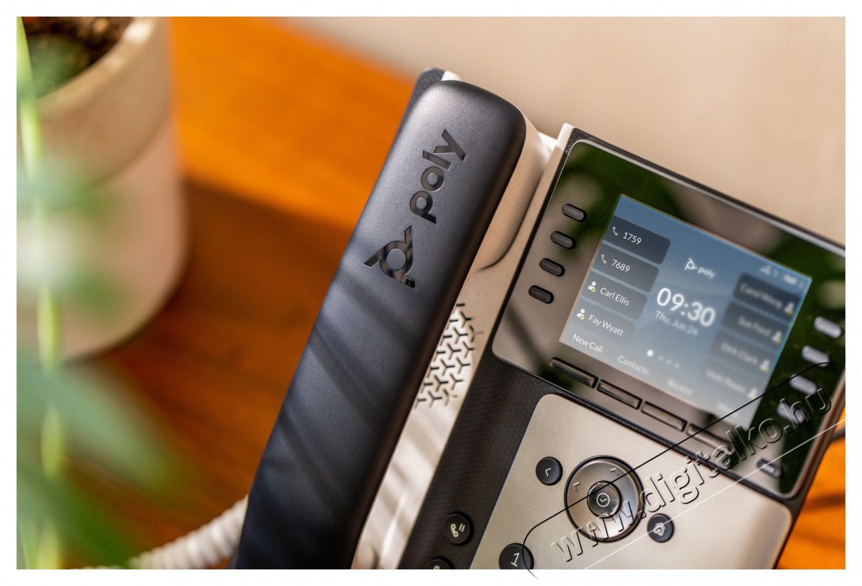 HP Poly Edge E350 PoE IP telefon Mobil / Kommunik&aacute;ci&oacute; / Smart - Vezet&eacute;kes telefon / fax - 514270