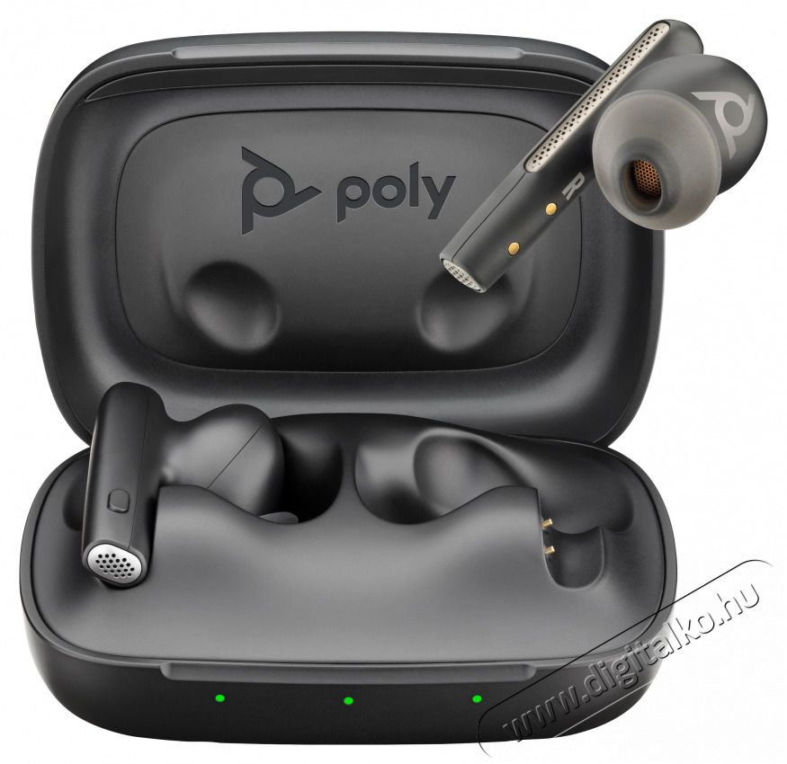 HP Poly Voyager Free 60 True Wireless Bluteooth fekete f&uuml;lhallgat&oacute; Audio-Video / Hifi / Multim&eacute;dia - F&uuml;l &eacute;s Fejhallgat&oacute;k - F&uuml;lhallgat&oacute; - 514268