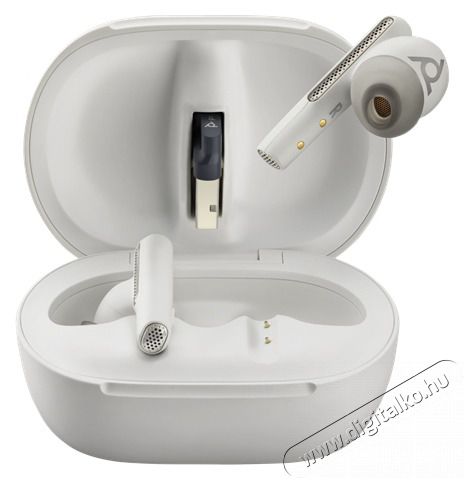 HP Poly Voyager Free 60+ True Wireless Bluteooth feh&eacute;r f&uuml;lhallgat&oacute; Audio-Video / Hifi / Multim&eacute;dia - F&uuml;l &eacute;s Fejhallgat&oacute;k - F&uuml;lhallgat&oacute; - 516238