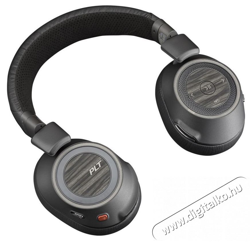 HP Poly Voyager 8200 USB-A ANC fekete Bluetooth fejhallgat&oacute; Audio-Video / Hifi / Multim&eacute;dia - F&uuml;l &eacute;s Fejhallgat&oacute;k - Fejhallgat&oacute; - 516242