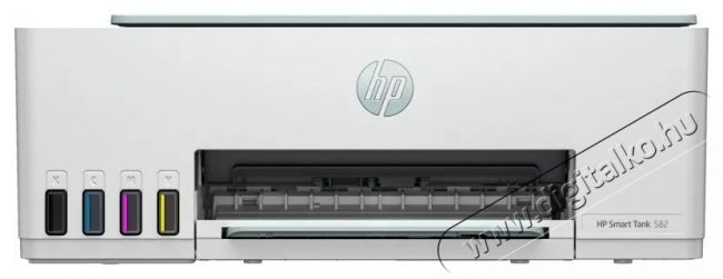 HP Smart Tank 582 All-in-One Multifunkci&oacute;s sz&iacute;nes tintasugaras nyomtat&oacute;, CISS, USB, Vezet&eacute;k n&eacute;lk&uuml;li, Apple AirPrint, A4, 18 000 Fekete-feh&eacute;r vagy 6000 sz&iacute;nes oldal Iroda &eacute;s sz&aacute;m&iacute;t&aacute;stechnika - Nyomtat&oacute; - Multifunkci&oacute;s (tintasugaras) - 532592